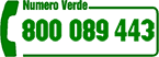 Numero Verde: 800089443